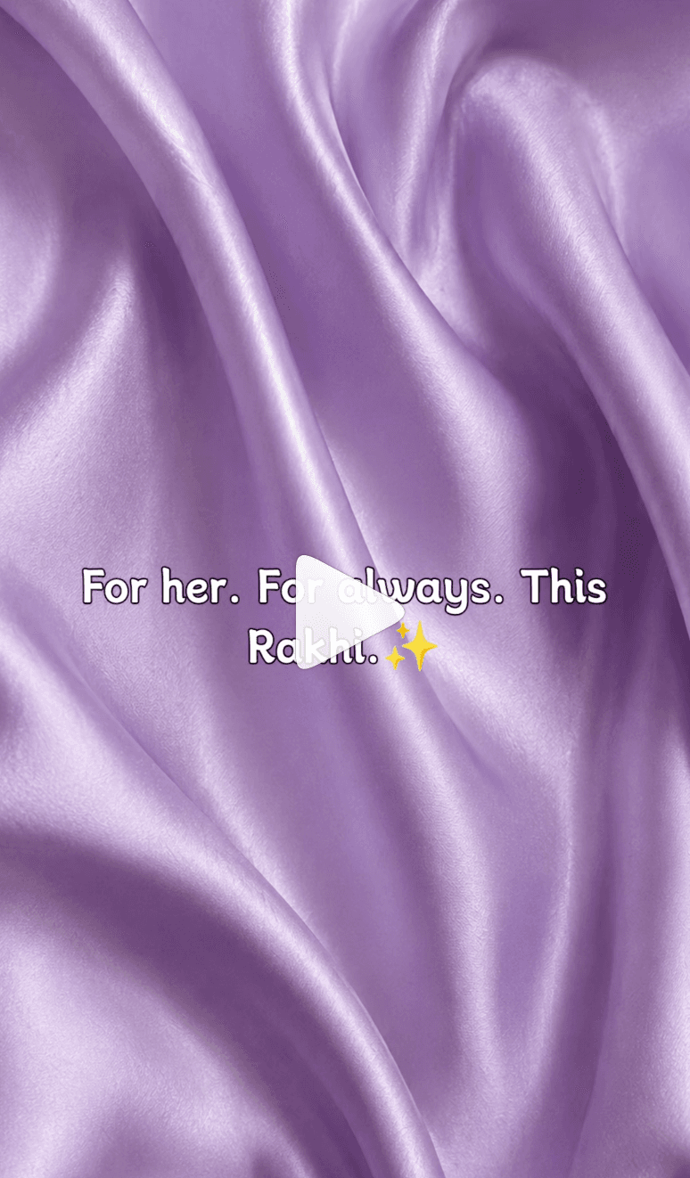 This Rakhi, gift her something she’ll wear long after the celebrations. 🤍

To all the brothers - consider this your sign to surprise your sister with a piece she’ll truly cherish.

Because some bonds deserve more than a gift… they deserve something timeless.