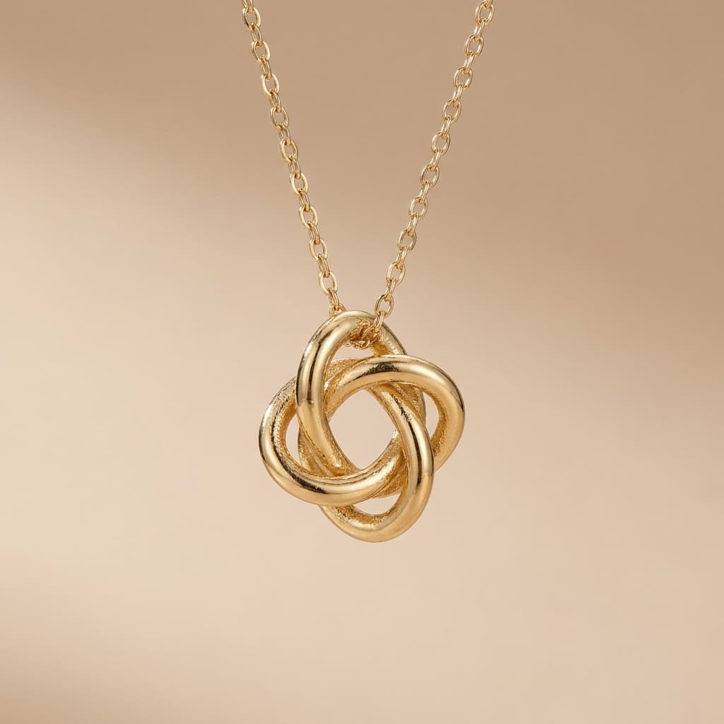 Aurora Love Knot Pendant