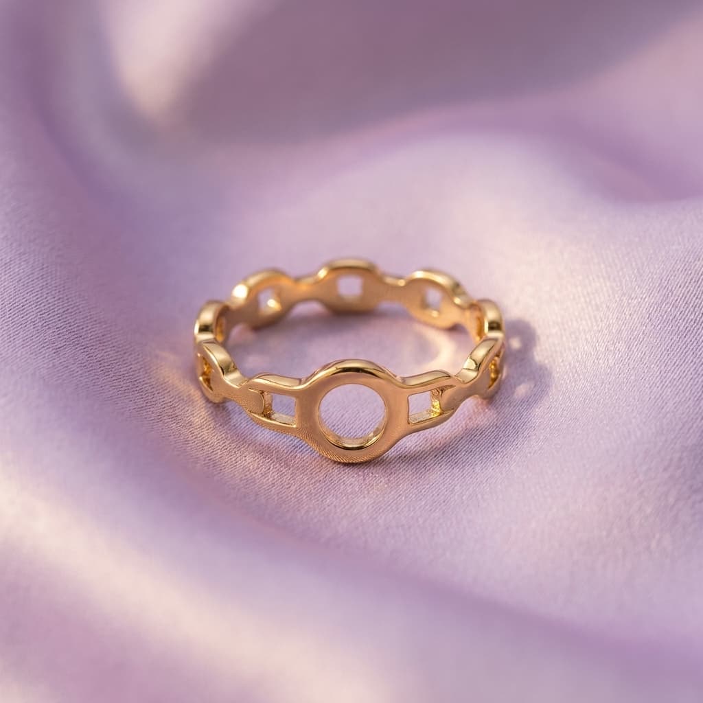 Oval Link Ring