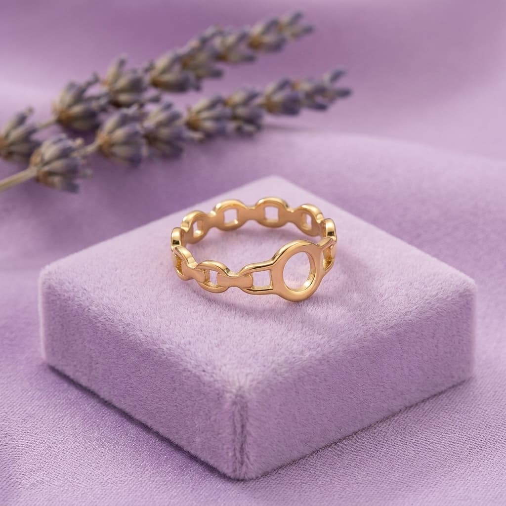 Oval Link Ring