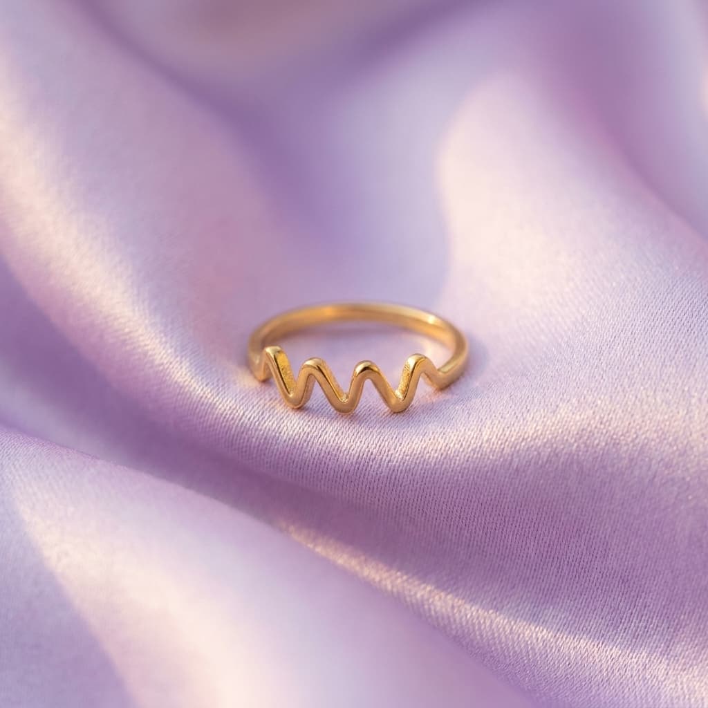 Slim Zigzag Ring