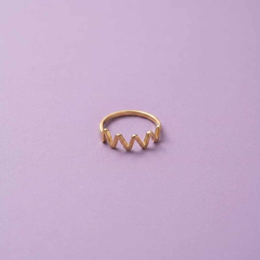 Slim Zigzag Ring