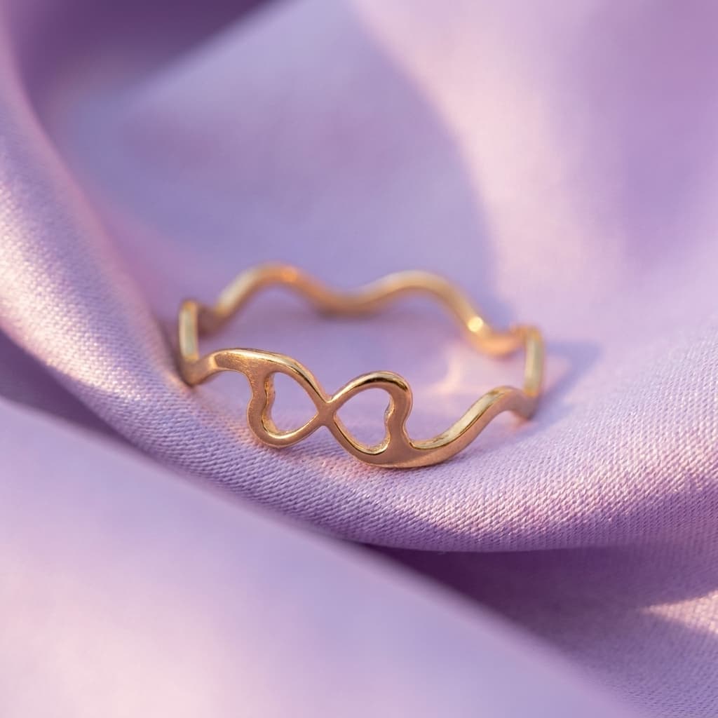 Squiggle Open Ring