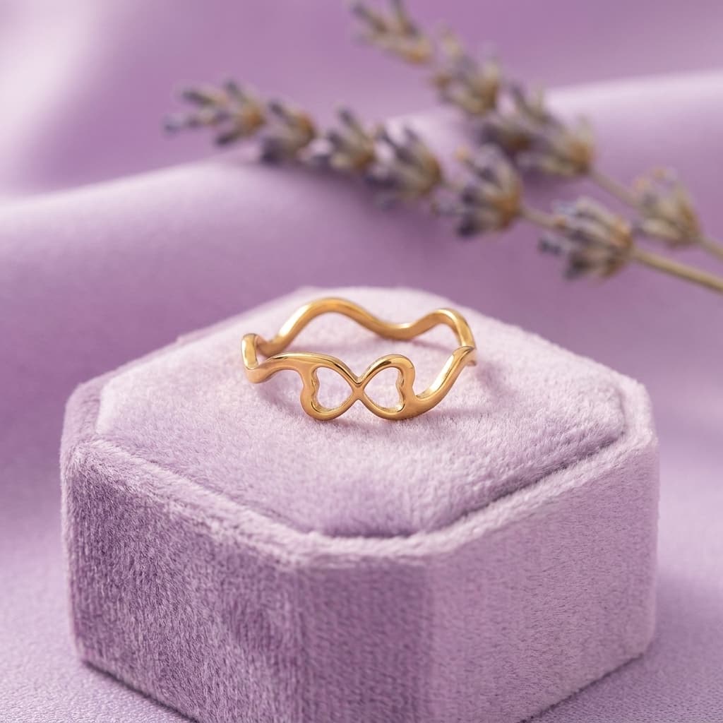 Squiggle Open Ring