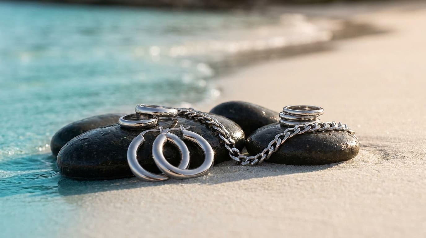 Beach and Vacation Jewellery: What Actually Survives Salt Water