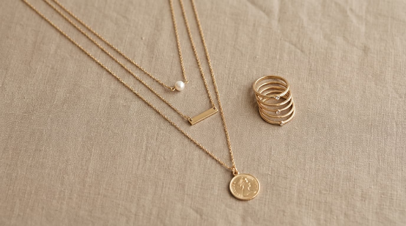 How to Layer Necklaces and Stack Rings Without It Looking Messy
