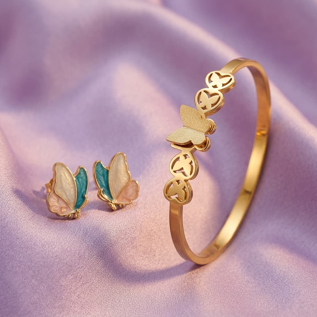 Butterfly Rakhi Gift Combo - image 4